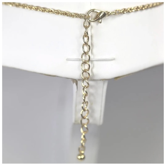 Red Stone Tree Branch Necklace - Picture 11 of 12